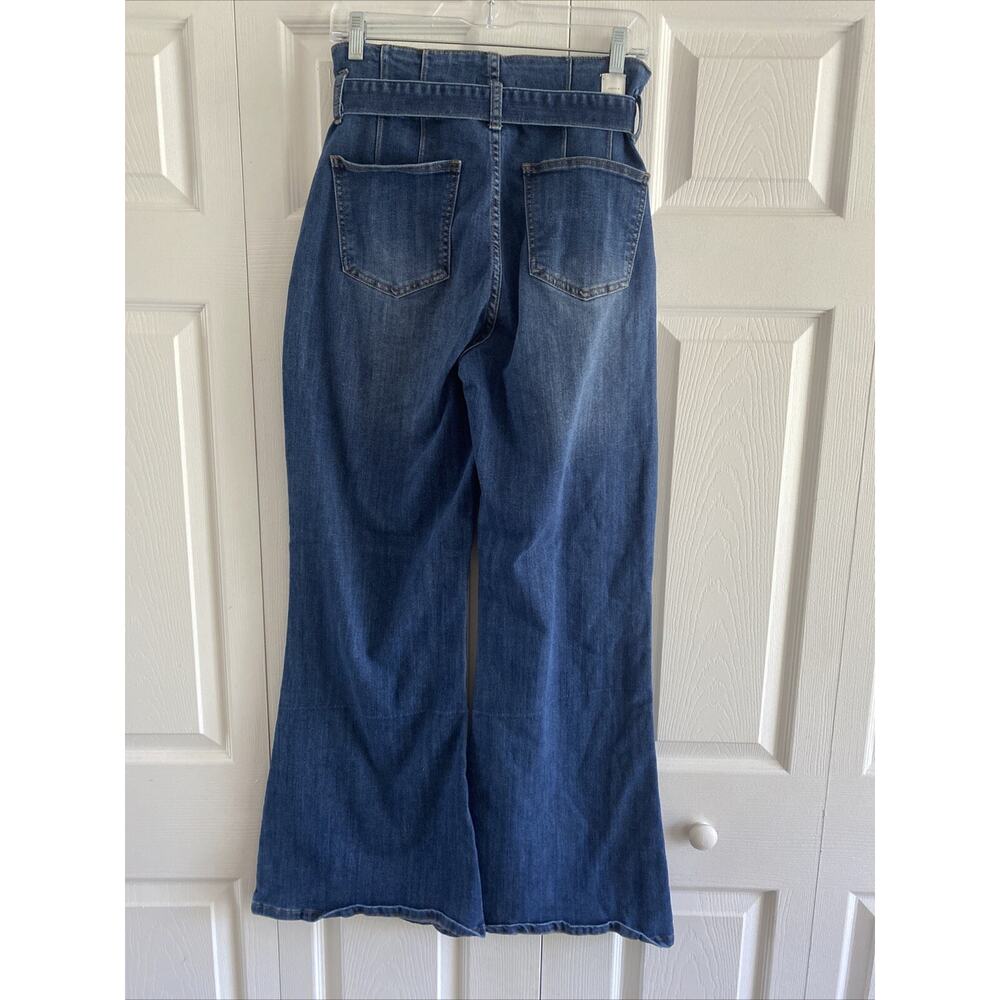 Forever 21 Blue Flare & Wide Leg Jeans - Picture 4 of 5